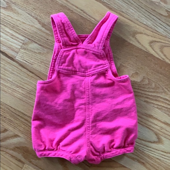 3/$10 - Carter’s Pink Overalls with embroidery - Picture 2 of 5